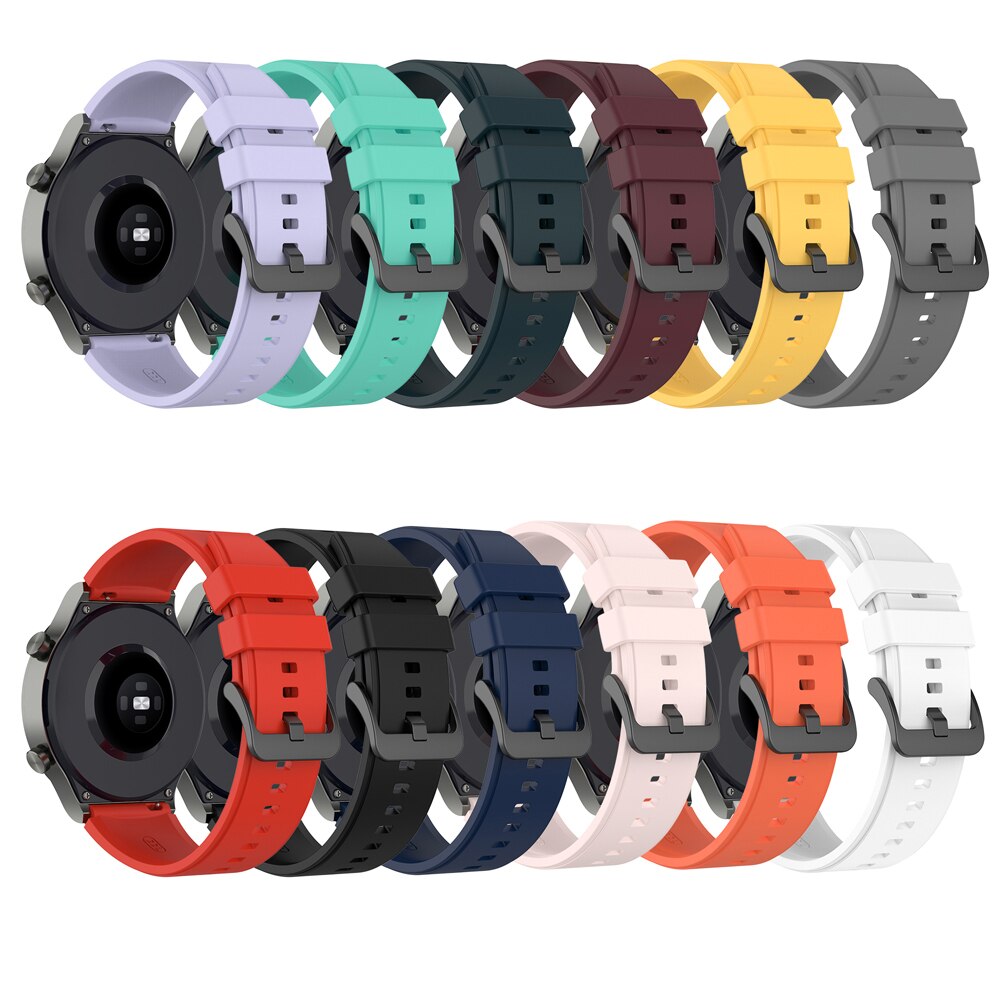Dây Đeo Thay Thế Bằng Silicone Cho Đồng Hồ Huawei Watch GT 2 Pro GT2 Pro 22mm