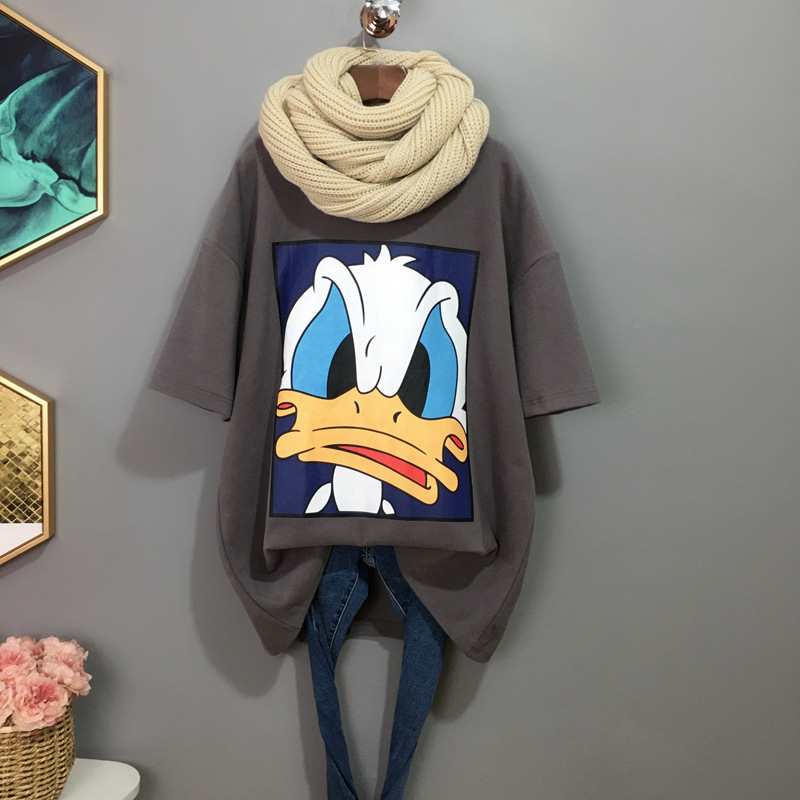 NRVP 2021 short-sleeved t-shirt women's new summer loose Korean students half-sleeved shirt tees