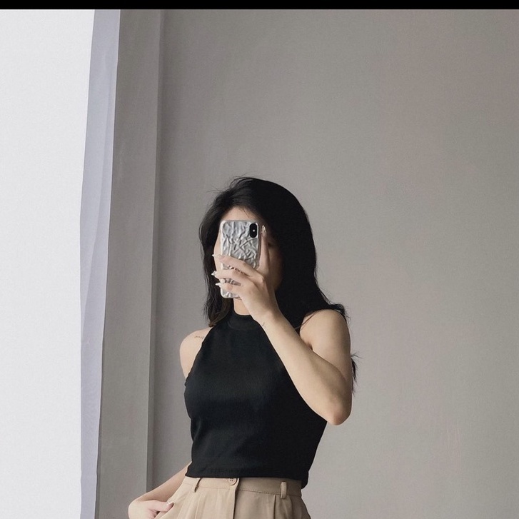 Áo ba lỗ sát nách croptop nữ ôm body