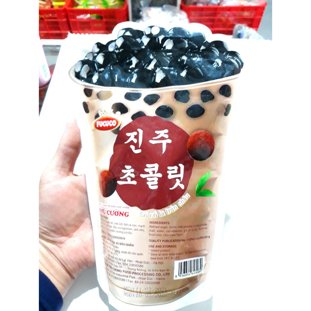Kẹo Socola Trân Châu Phú Cường Túi 150g ( khoảng 24 chiếc)