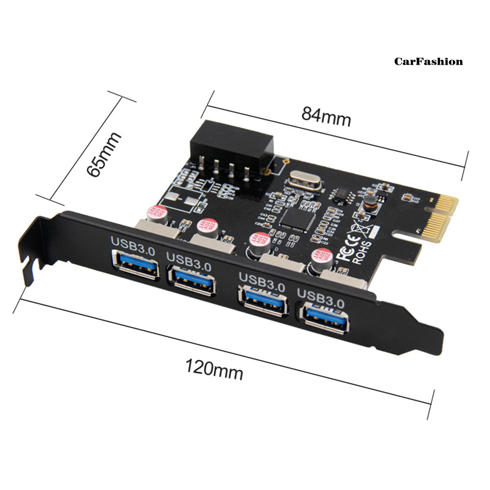 Bộ Chuyển Đổi Mở Rộng 4 Cổng Pci-E Sang Usb 3.0 Chất Lượng Cao | BigBuy360 - bigbuy360.vn
