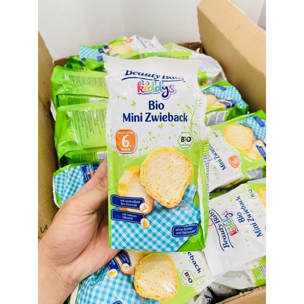 BÁNH MÌ ĂN DẶM HỮU CƠ BABY DREAM VÀ BEAUTY BABY NỘI ĐỊA ĐỨC CHO BÉ TỪ 6M