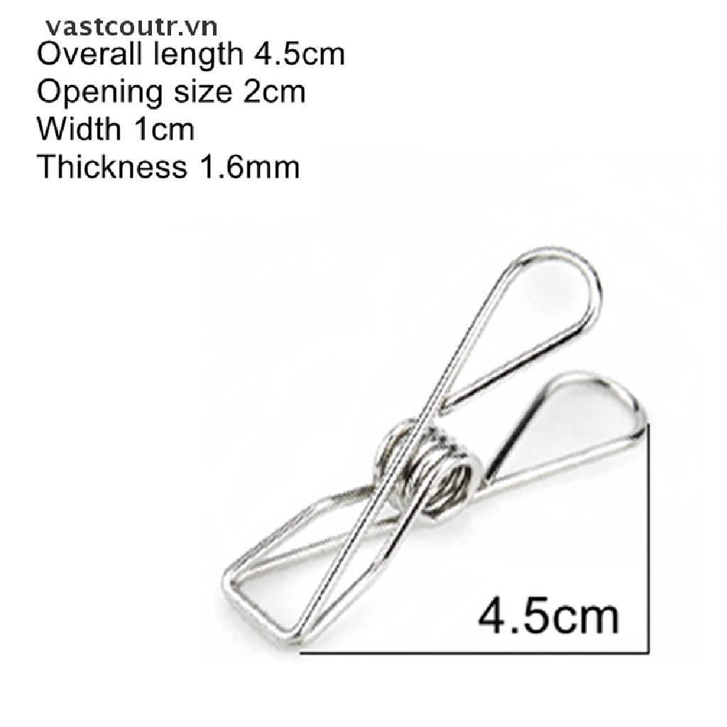 Set 20 Kẹp Phơi Quần Áo Chống Gió Tiện Dụng