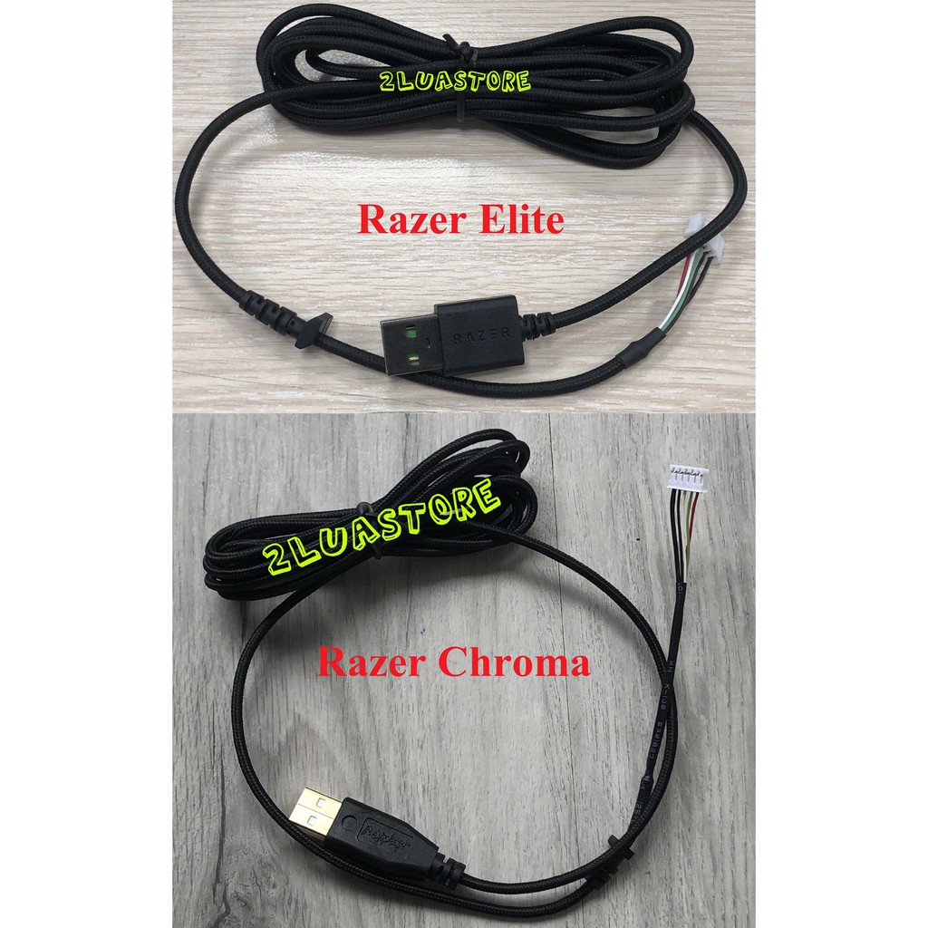 Dây cáp USB cho chuột Razer Deathadder Elite, Chroma, 2013, 3.5G, 1800 (cáp bọc vải dù)