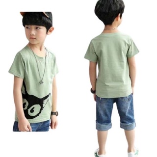 THANH LÝ Sét áo thun + quần jeans ngố bé trai thời trang