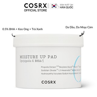 Bông Tẩy Tế Bào Chết Cosrx One Step Moisture Up Pad