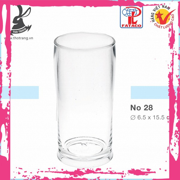 Ly Uống Bia No28 Nhựa Trong Acrylic Cao Cấp Fataco Việt Nam
