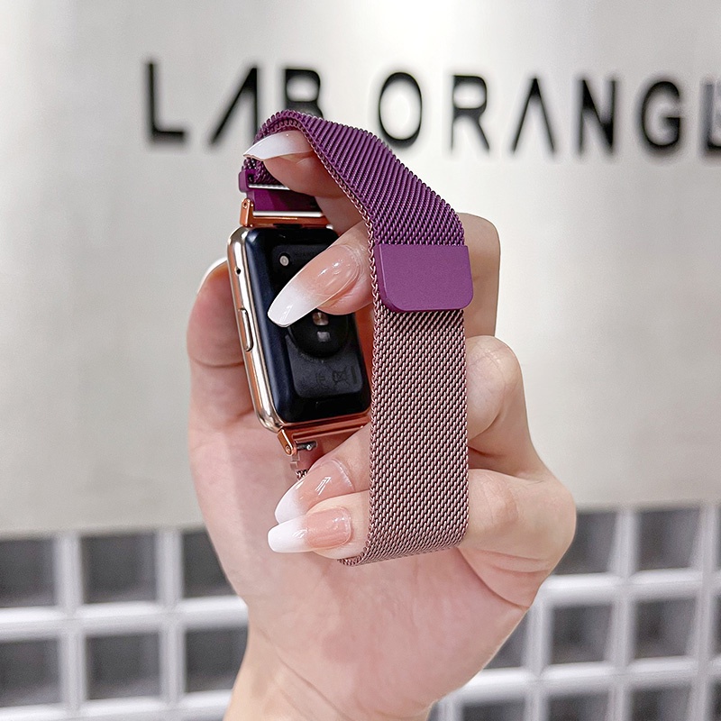 Dây Đeo Từ Tính Màu Gradient Cho Đồng Hồ Thông Minh Huawei Watch Fit 2