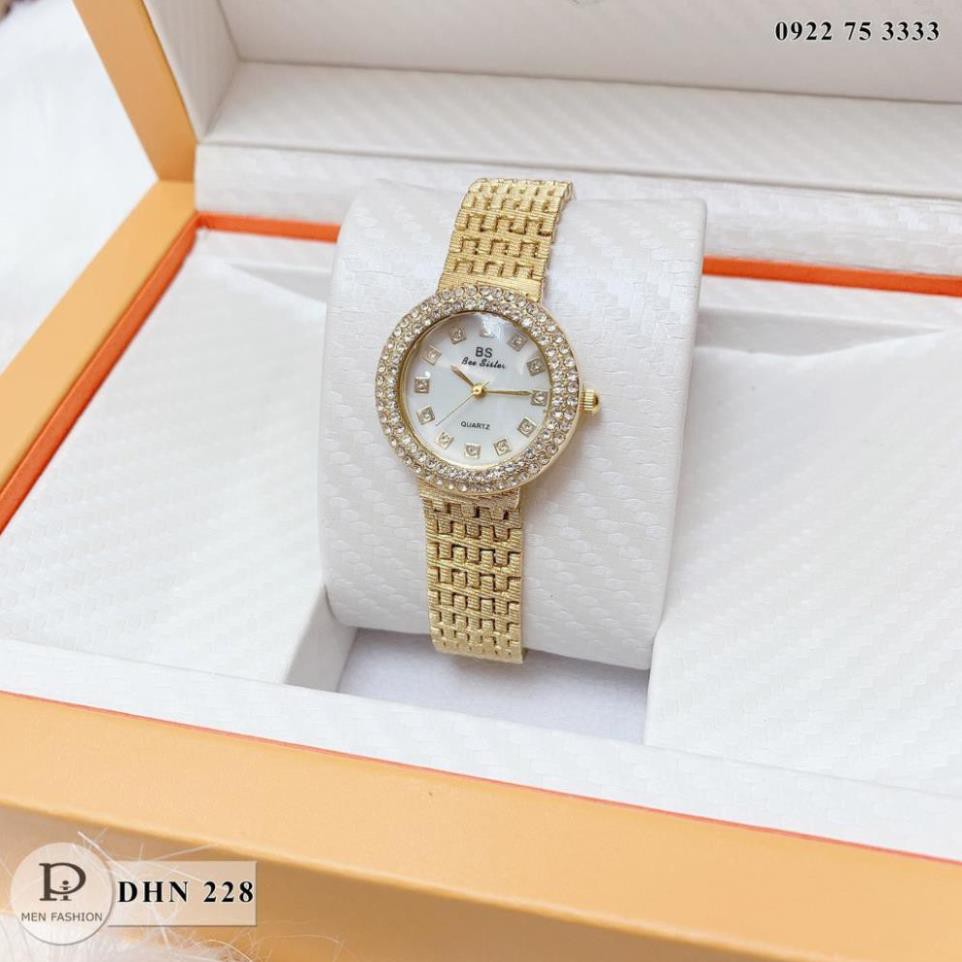 Đồng hồ nữ BS - đính đá - máy nhật cực sang trọng - Có hộp bảo hành - DHN228 phukiennu104