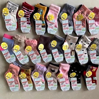 Set 100 đôi tất pony bé gái - Hàng xuất Nhật