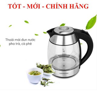 Bình Ấm đun siêu tốc Lock&Lock 1.7L, 1.8L - Ấm đun siêu tốc Lock&Lock 1.8L  EJK236BLK