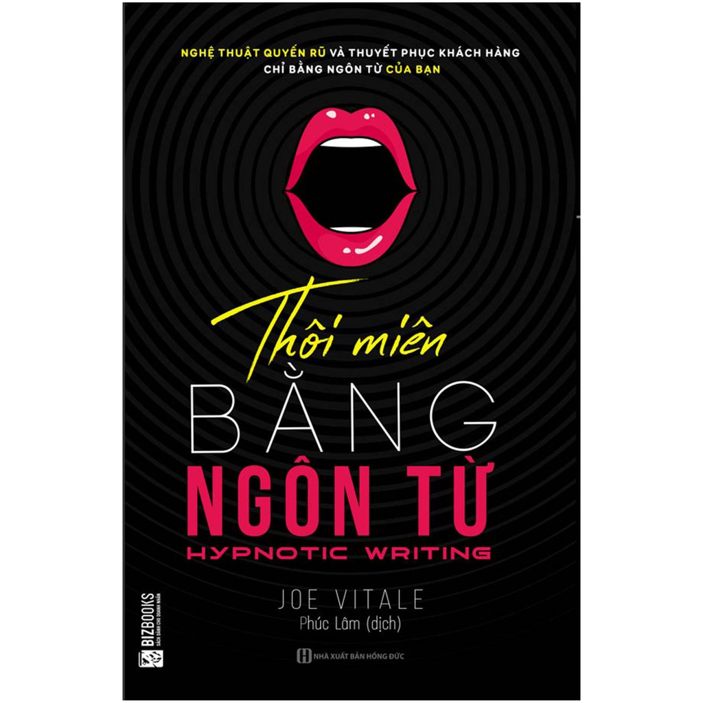 Sách - Thôi Miên Bằng Ngôn Từ (Bìa Đen)