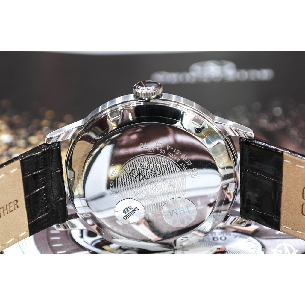 Đồng hồ Nam Chính Hãng Orient Bambino FAC00008W0 , Automatic , Dây da