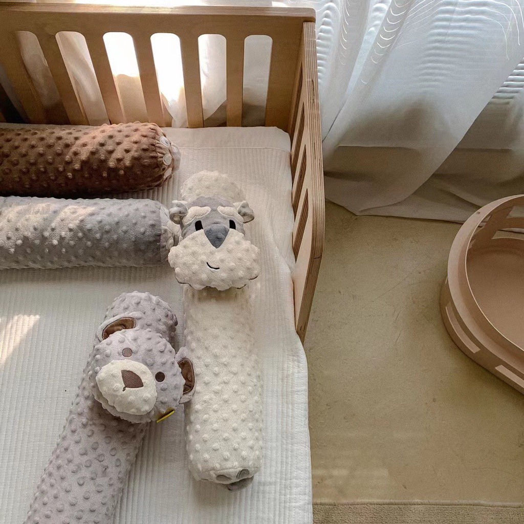 Gối ôm cho bé, có thể làm tựa cổ 2 trong 1, Chất liệu cotton đậu lành an toàn cho sức khỏe SHOP VŨ THỊ THƠM