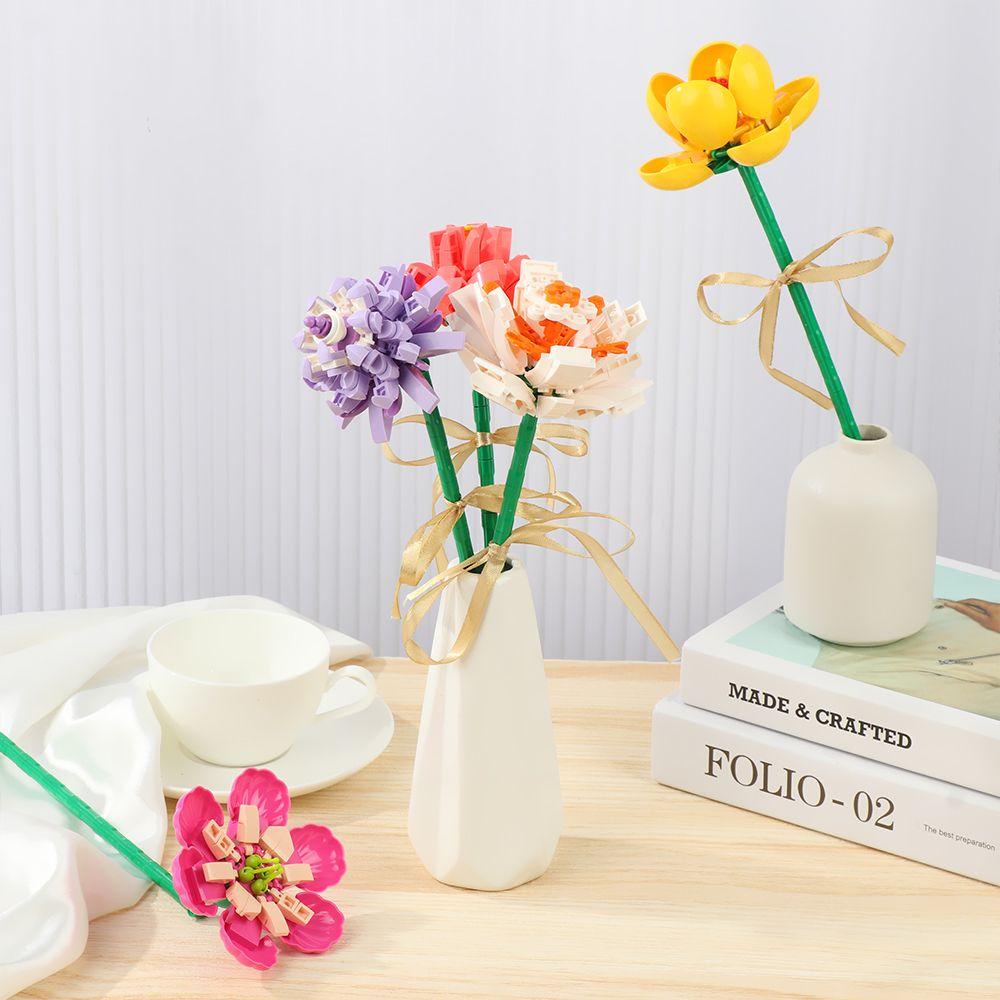 BEBETTERM Đồ Chơi Lắp Ráp Hình Hoa Hồng DIY