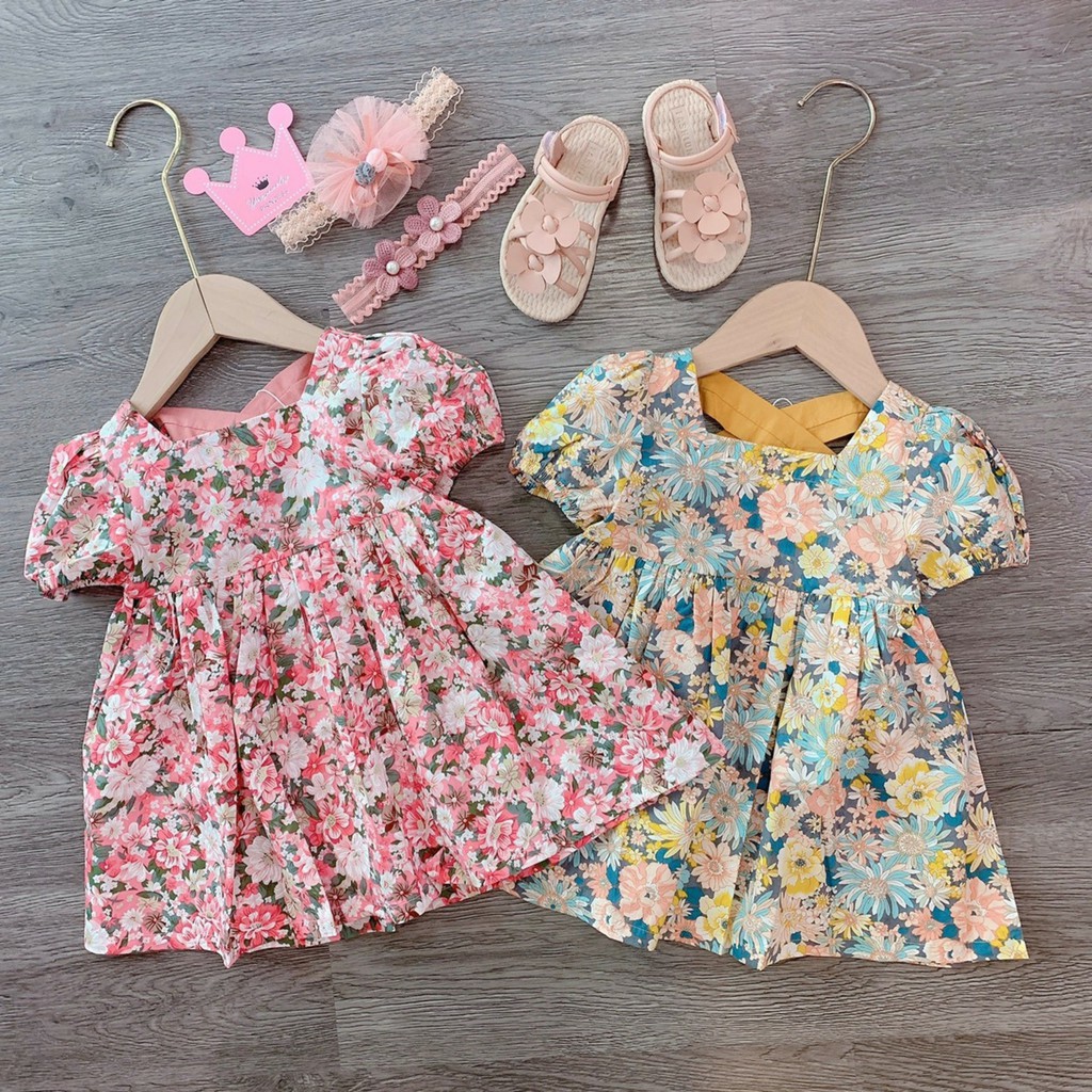 Đầm Babydoll Hoa nhí