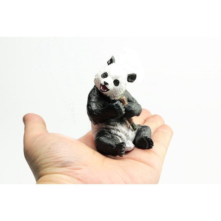 Boys and Girls Gifts Children's Simulation Zoo Model Toys Solid Animal World National Treasure Panda Panda