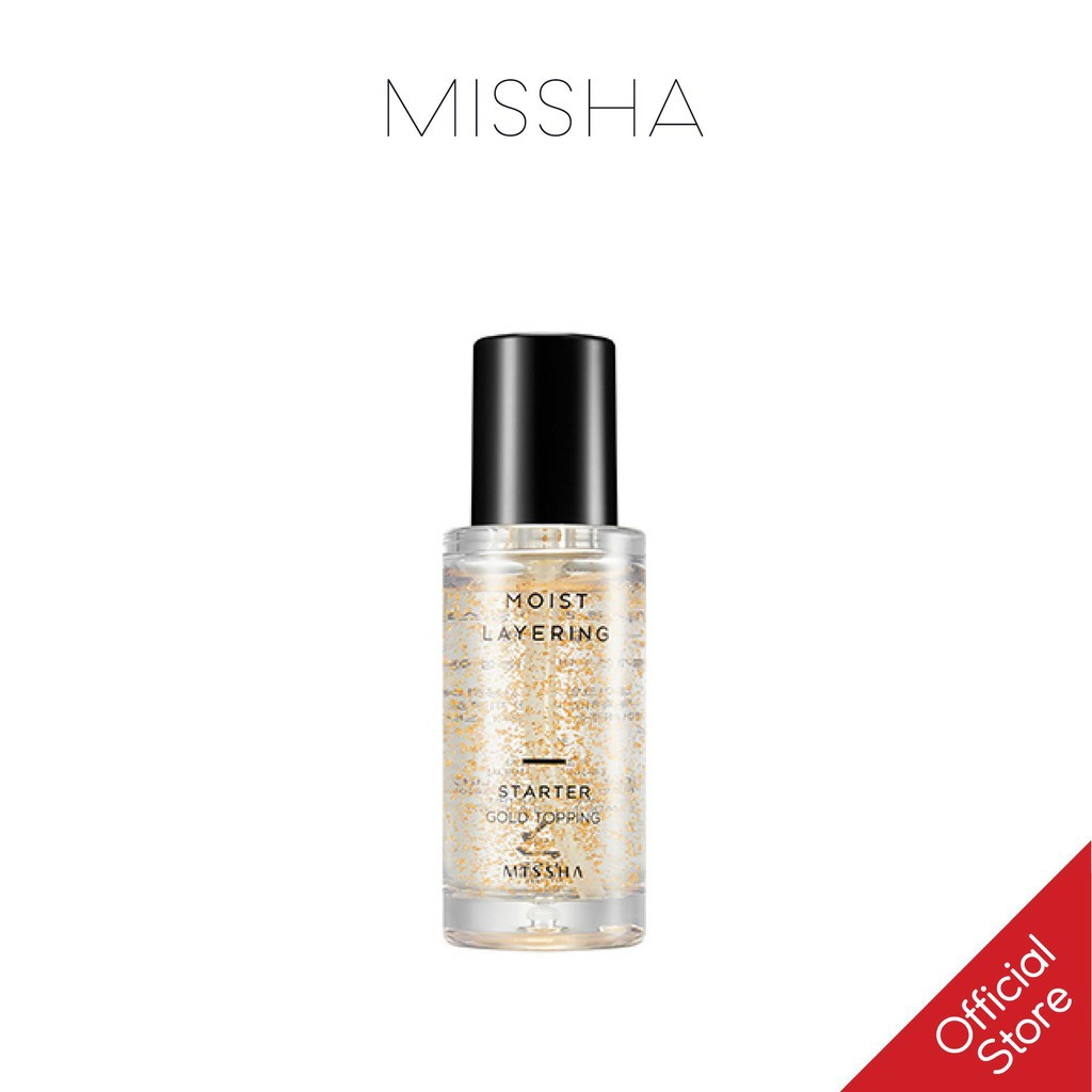 [Mã COSDEP -8% ĐH250k]Kem Lót Cấp Ẩm Missha Moist Layering Starter Gold Topping 30ml