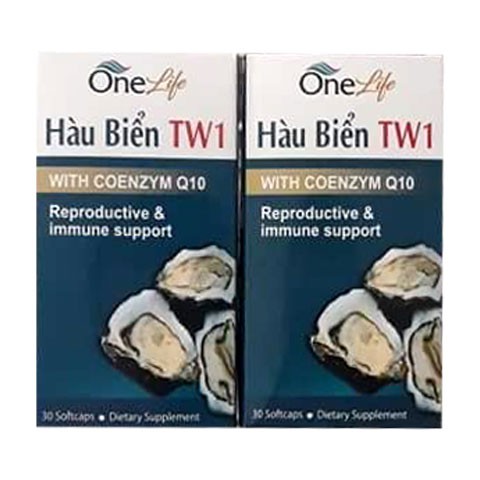 Hàu Biển TW1 - Hỗ trợ tăng cường sinh lực cho nam giới (Hộp 30 viên)