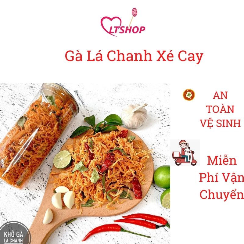 Khô Gà Lá Chanh Xé Cay Siêu Ngon Hàng Loại 1 | BigBuy360 - bigbuy360.vn