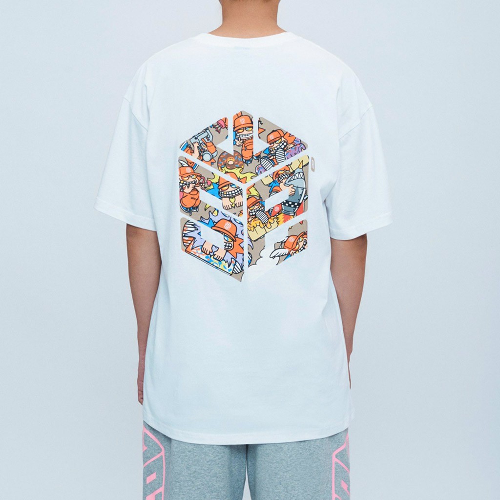 Áo Thun Nam Nữ SWE Cube MOZZIE Unisex - Kiểu áo phông Ulzzang tay lỡ Nelly Leevin Store | BigBuy360 - bigbuy360.vn