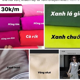 Vải đũi xược công sở 30k/m