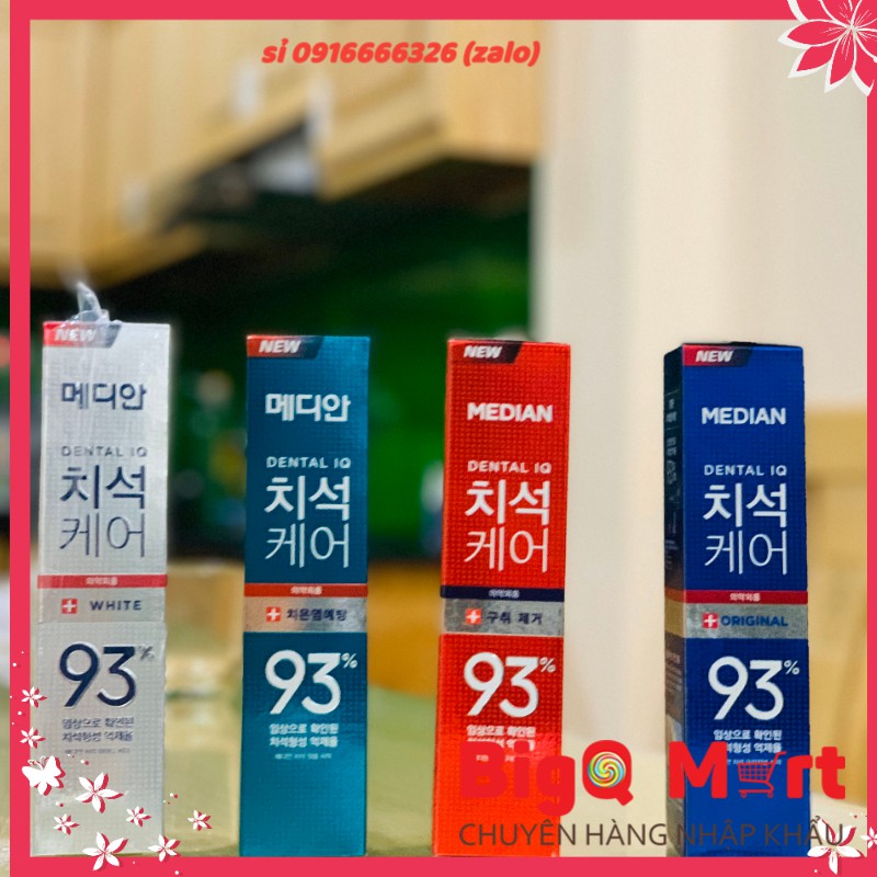 Kem đánh răng 120g Median 93% Hàn Quốc | BigBuy360 - bigbuy360.vn