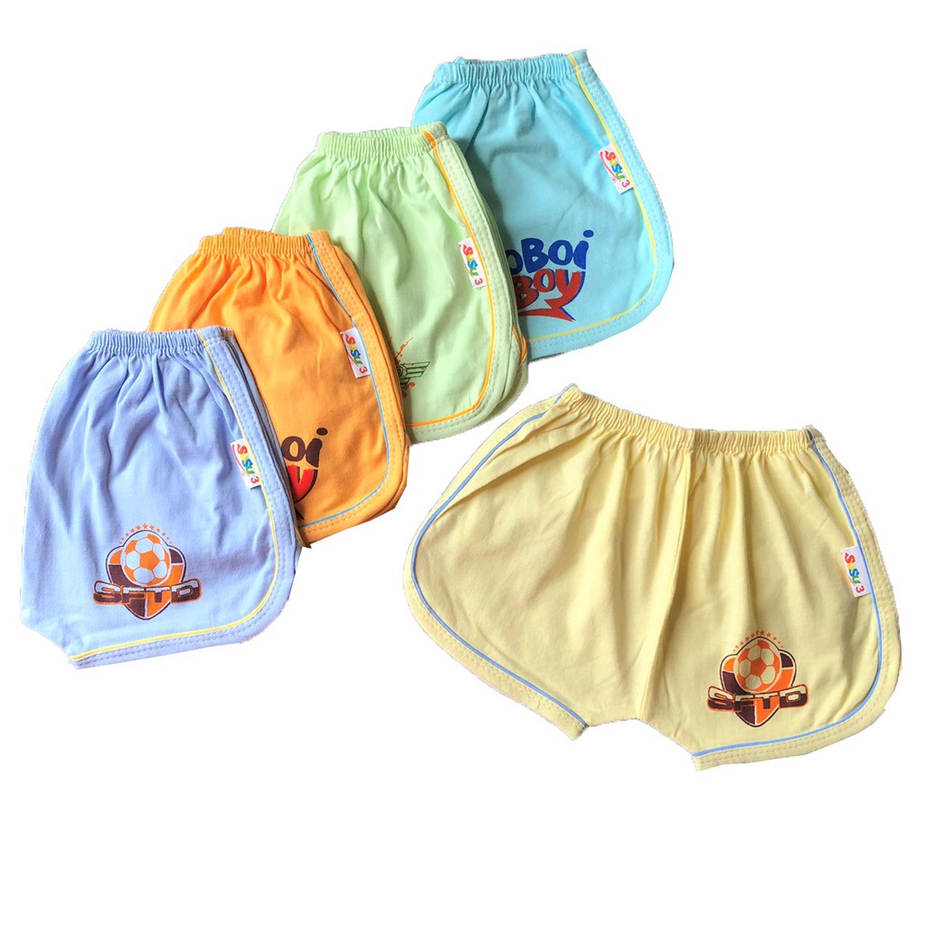 Quần thun cotton cho bé trai, bé gái SUSU | Quần đùi Thể Thao Màu Nhạt | Size 1-10 cho bé 5-25kg | Chất vải mềm, mịn