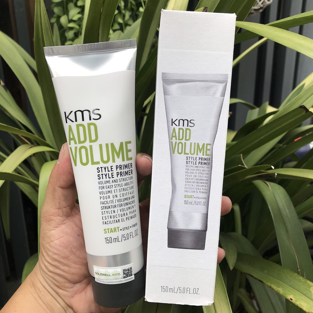 Kem lót tạo kiểu tạo phồng KMS AddVolume STYLE PRIMER 150ml