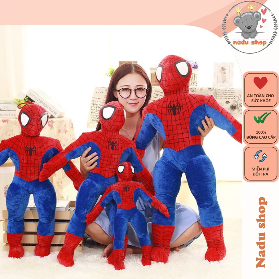 Gấu bông siêu nhân người nhện đủ size