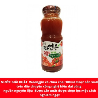 Nước cà chua Woongjin 180ml