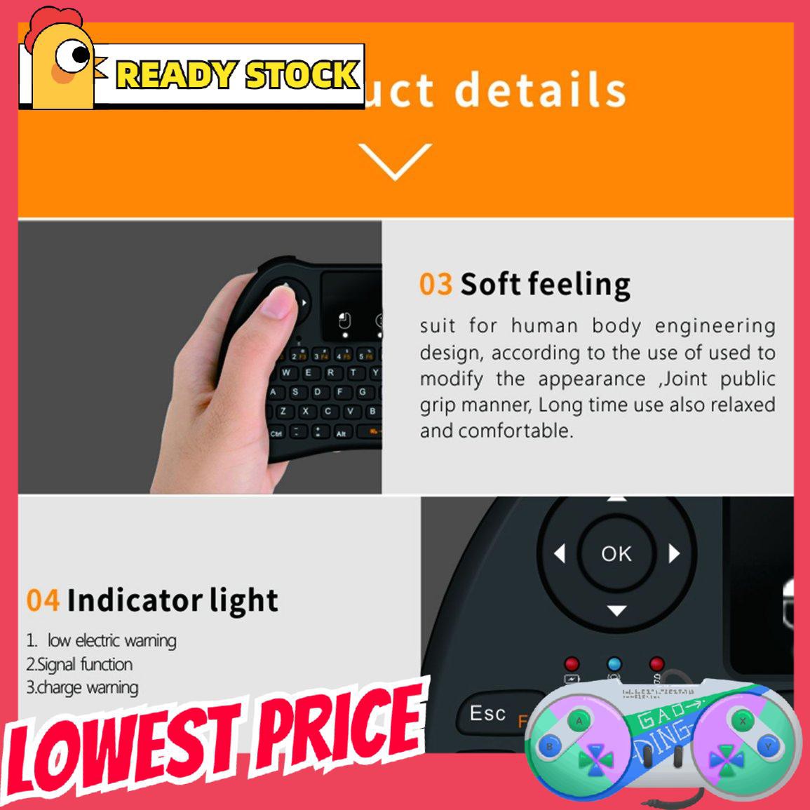 Điều Khiển Chuột Bay Không Dây 2.4ghz H9 Cho Android | BigBuy360 - bigbuy360.vn