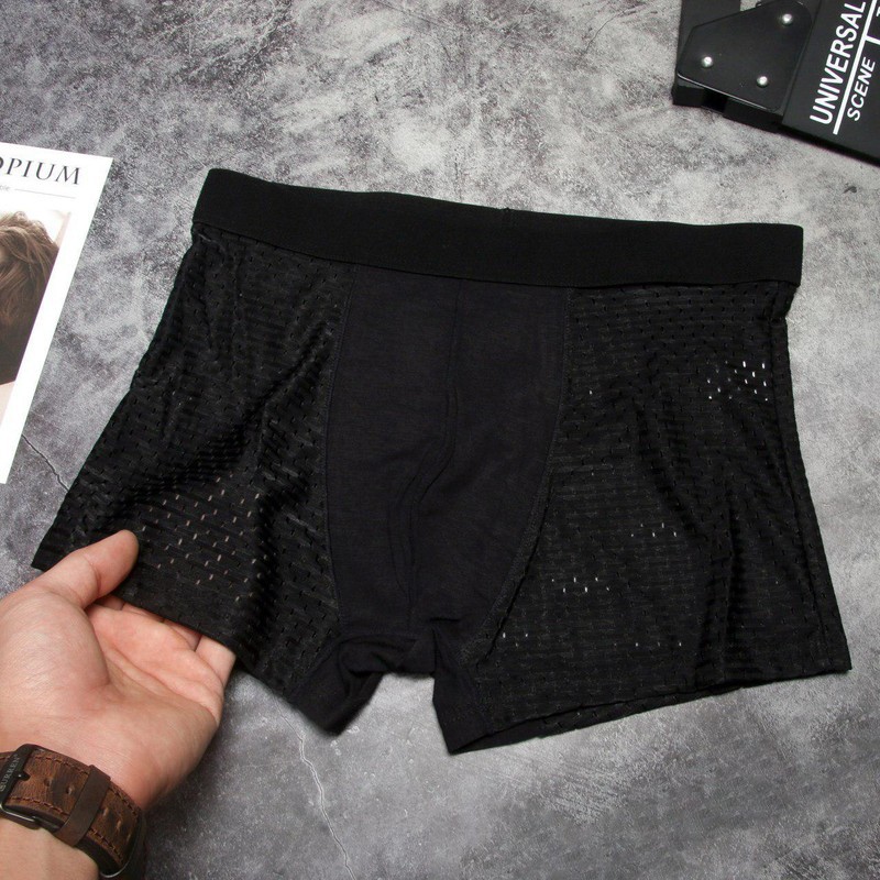 Hộp 4 Sịp Đùi Boxer Thông Hơi Cao Cấp Dành Cho Nam 118