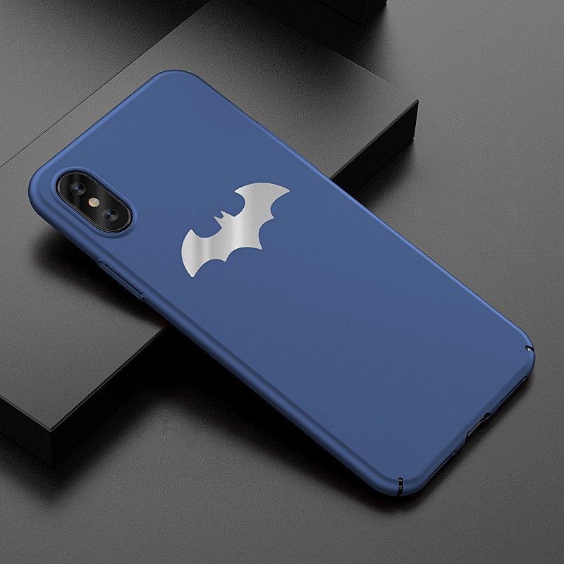 Ốp điện thoại Batman nhám bằng PC cứng cho iPhone 6 6s 7 8 plus X XS MAX XR XS 11 pro max