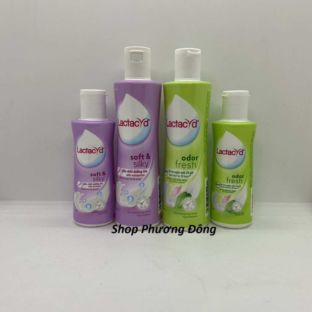 Dung dịch vệ sinh phụ nữ Lactacyd ngăn mùi 24 giờ 150ml/250ml