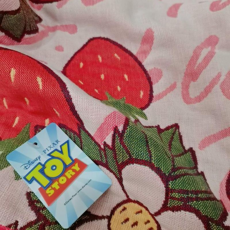 [Chính hãng Disney] Mền đắp cotton đa năng tiện dụng cao cấp hoạ tiết Gấu dâu