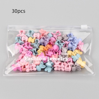 Set 30 Kẹp Tóc Mini Dễ Thương Cho Bé Gái