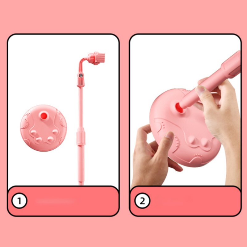 Giá Đỡ Điện Thoại Mini Hình Chân Mèo Màu Trắng / Đen / Hồng Tùy Chỉnh Tiện Dụng