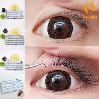 [Hàng mới về] Bộ 60 cái lông mi giả trang trí 8/10/12/14mm màu đen tự nhiên