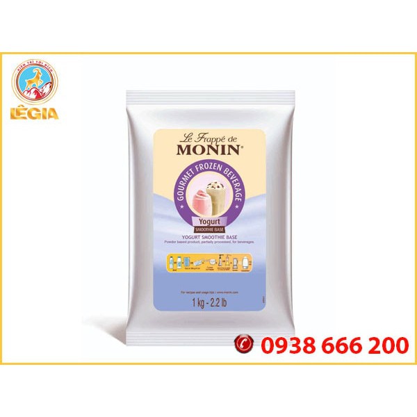 BỘT FRAPPE YOGURT MONIN 1KG - LE FRAPPE DE MONIN YOGURT