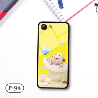 Ốp lưng kính 3D Oppo A83-cute