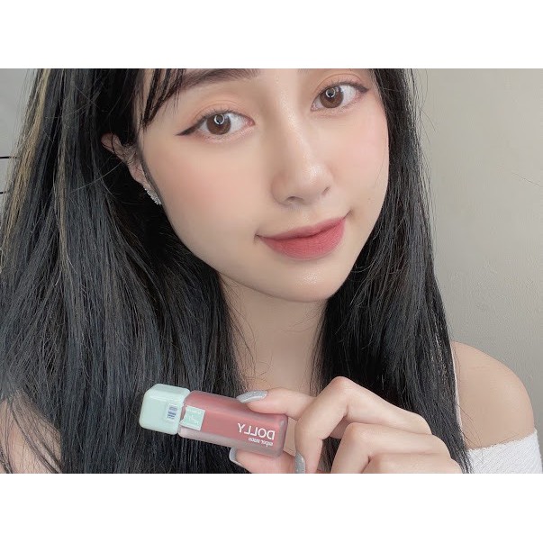 [12 Nâu Nude] Son Kem Lì Dolly Super Matte Không Chì Màu Nâu Nude Tont Tây | BigBuy360 - bigbuy360.vn