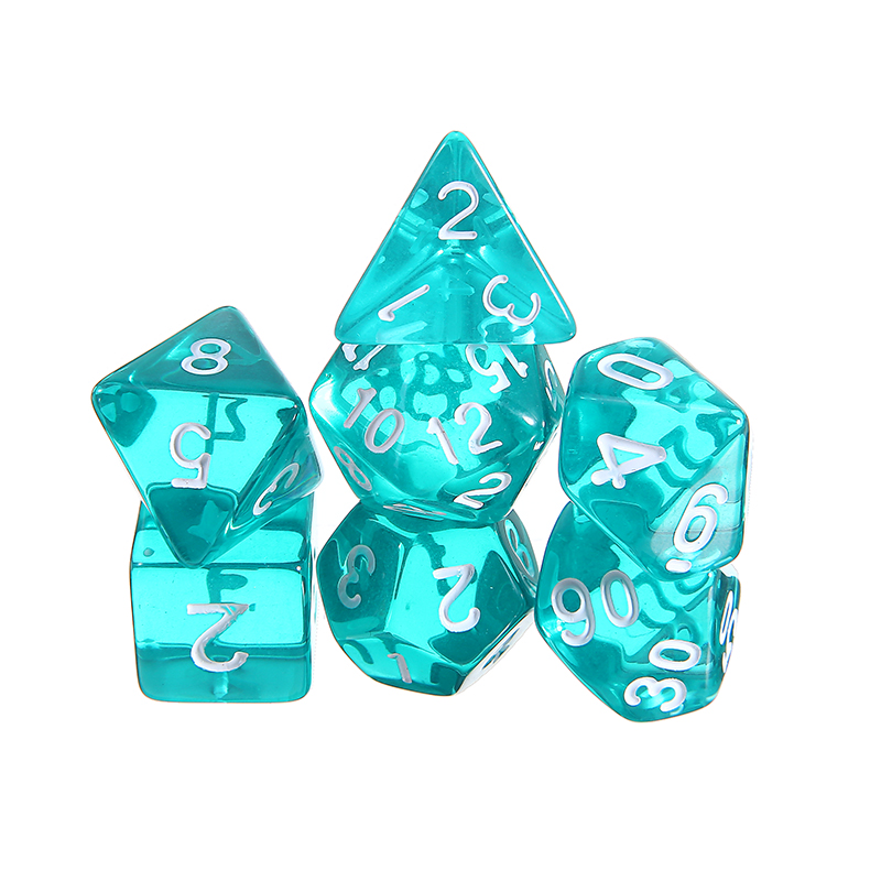 7 Xúc Xắc Đa Diện Dnd Rpg D4-d20 Pxmall