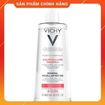 Vichy Nước Tẩy Trang Cho Da Hỗn Hợp Và Dầu Pureté Thermale Mineral Micellar Water 400ml