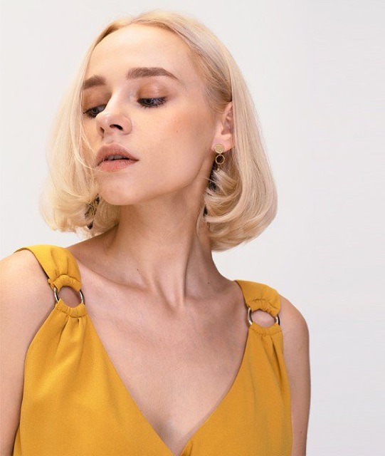 Đầm Hnoss có Khoen Vai Size L