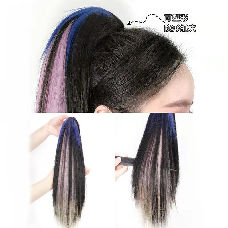 Tóc giả nữ , tóc giả ngoặm light