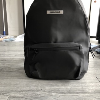 [ FREE SHIP] Balo da màu đen ESSENTIAL màu đen ( có ảnh thật)