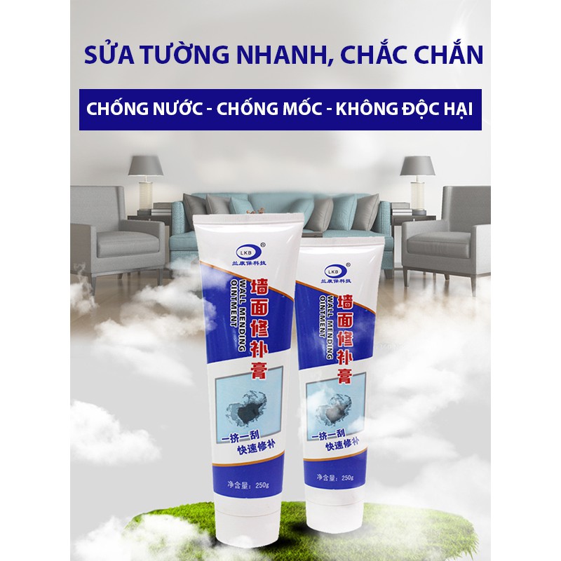 KEO VÁ TƯỜNG ĐA NĂNG ,VÁ TƯỜNG SIÊU TỐC PHỤC HỒI VẾT NỨT,MỐC BẨN CHE KHUYẾT ĐIỂM