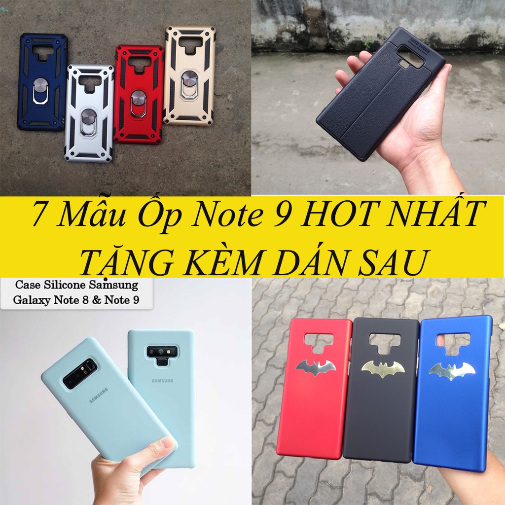 [MUA 1 TẶNG 1] Ốp lưng Samsung Note 9 Tặng Dán Carbon Mặt Sau