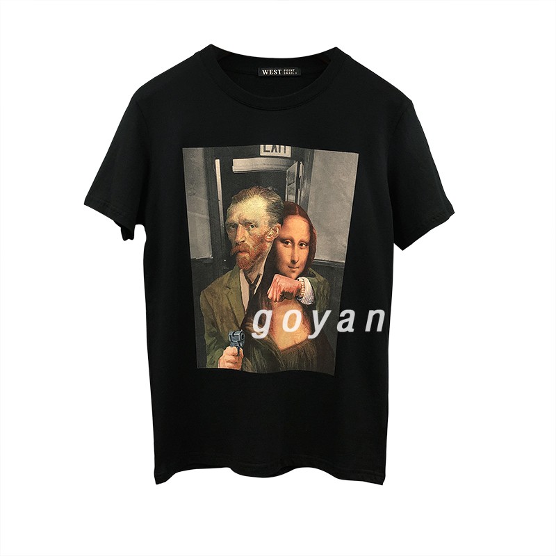 Áo thun tay lỡ Lisa X Van unisex nam nữ dáng rộng oversize phong cách Hàn Quốc